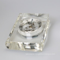 High quality decoraive round wall clock with crystal